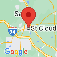 Map of Saint Cloud, MN US